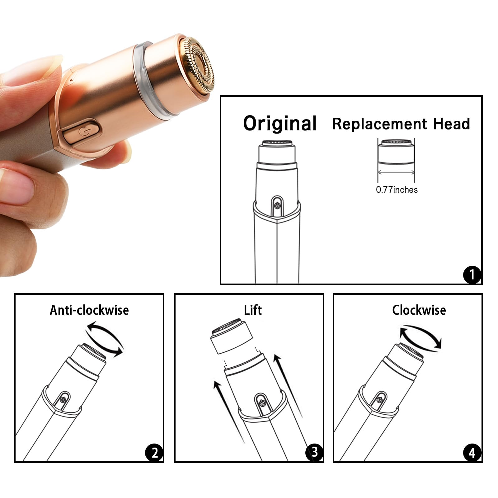 Tuokiy Gen 3 cleaning brush included for easy fuzz removal between uses.