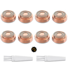 tuokiy Gen 2 replacement head closeup: hypoallergenic design for gentle facial use