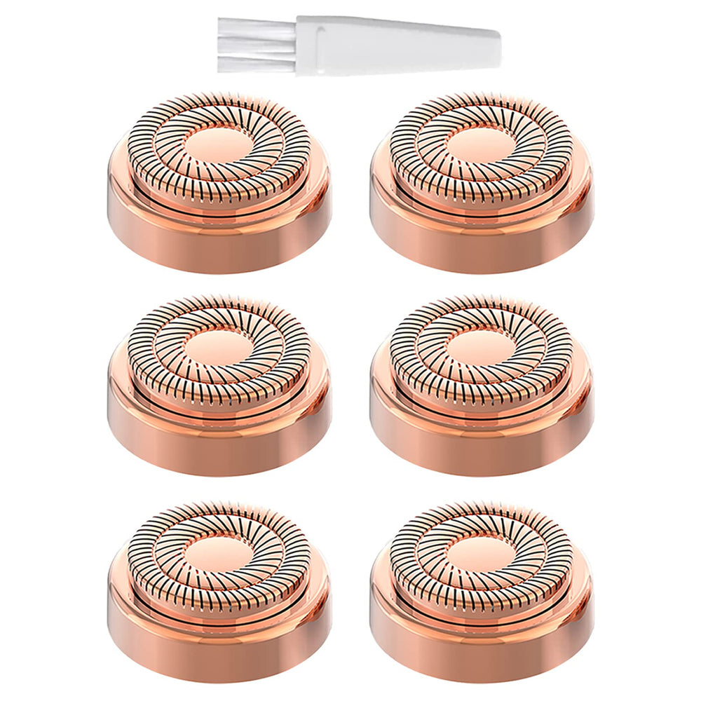 tuokiy Gen 2 replacement heads packaging with cleaning brush for Flawless remover