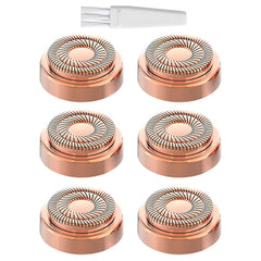 tuokiy Gen 2 replacement heads packaging with cleaning brush for Flawless remover