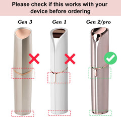 tuokiy Gen 2 replacement heads twist-on-off design for easy swaps