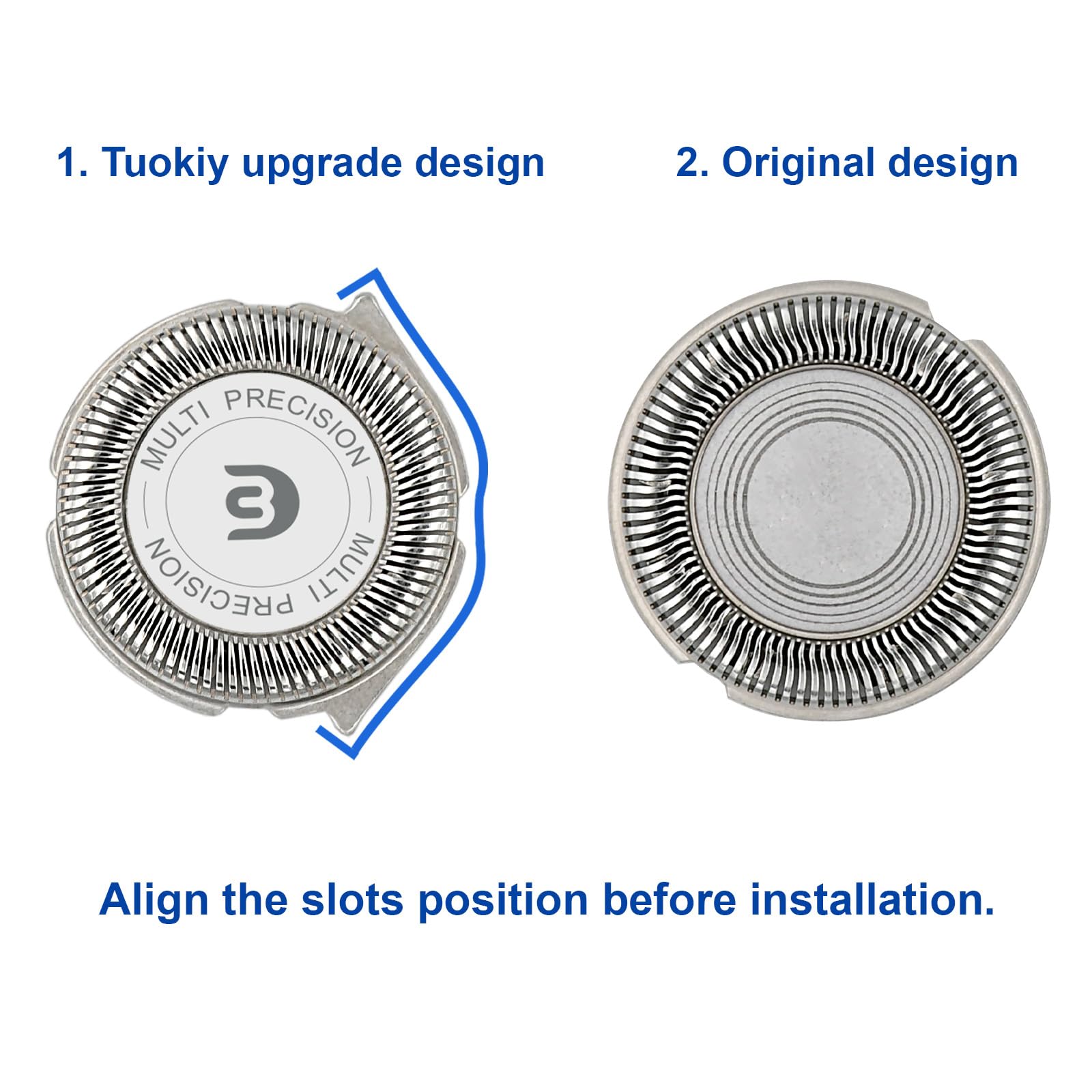 Tuokiy SH30 easy installation guide visuals for quick replacement.