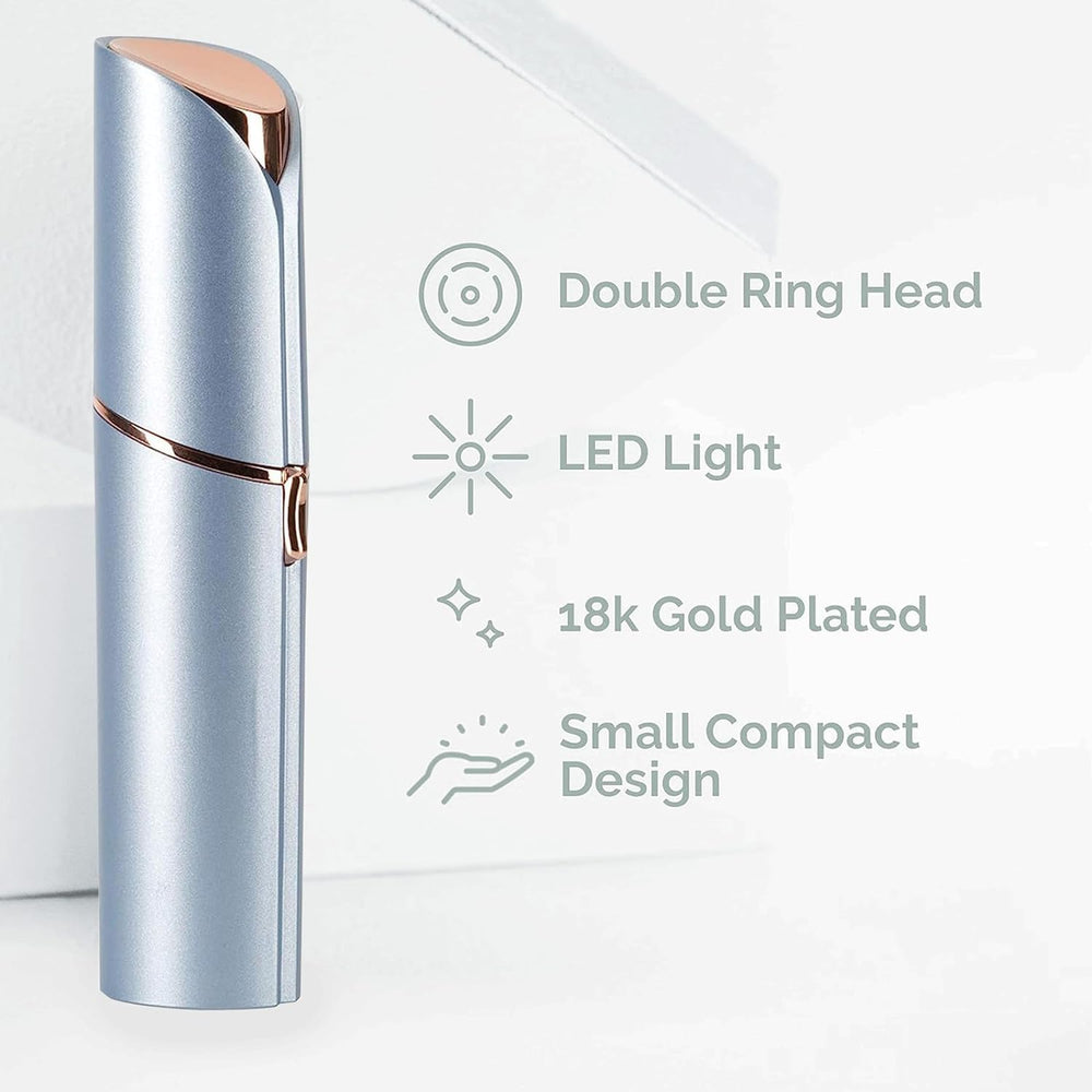 Tuokiy skin-safe blade head reduces pulling and irritation.