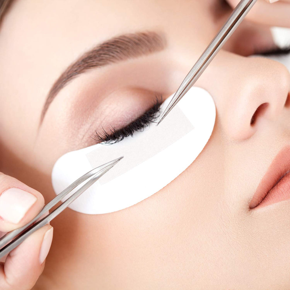 TUPARKA eyelash extension tape used to prep lower lashes.