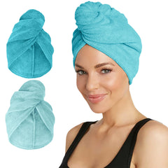 Turbie Twist: toalla de microfibra para cabello con secado rápido
