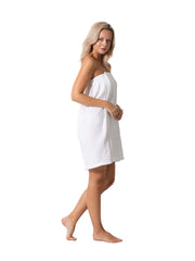 Turkish Linen Waffle Wrap size-chart view shows multiple size options.