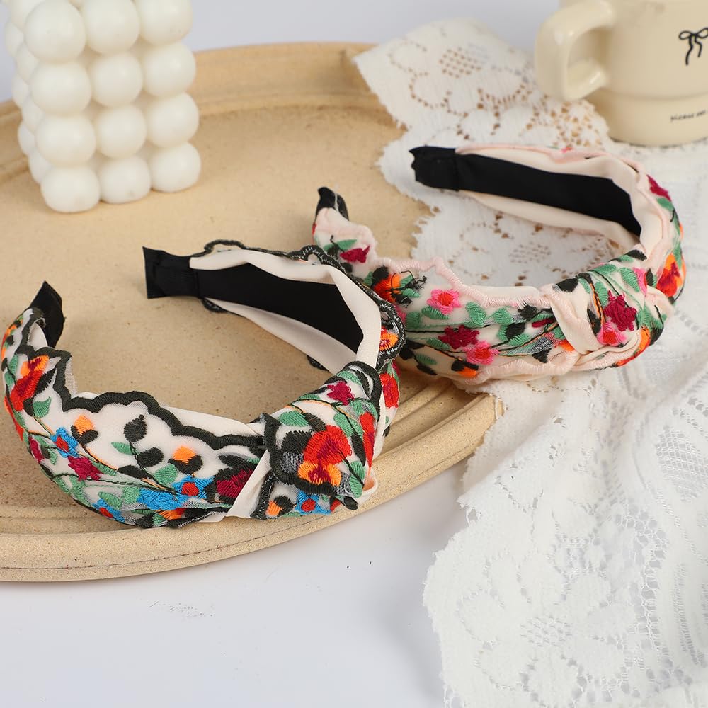 Diadema TURTLEDOVE con nudo superior para un toque moderno y cómodo