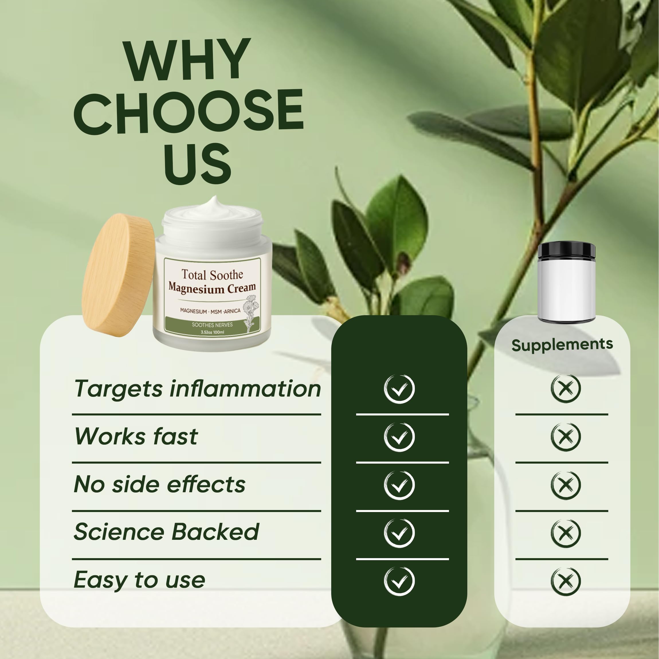 TUVAAZ Total Soothe absorbs without greasy residue after activity.