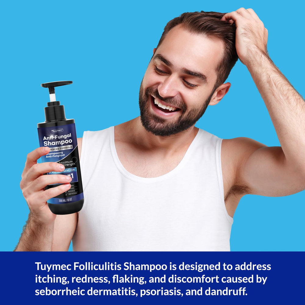 Tuymec herbal extracts close-up promoting gentle scalp comfort