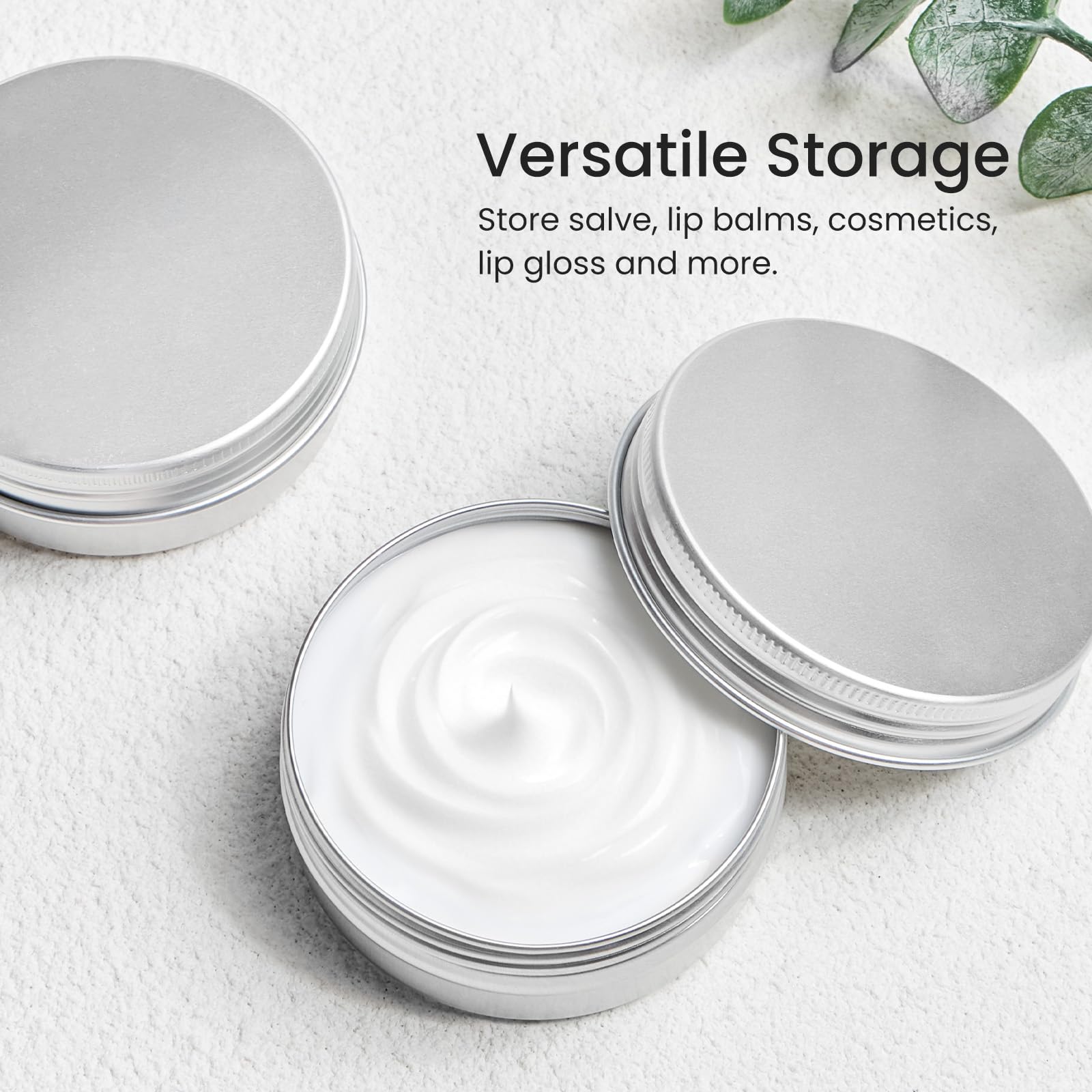 TUZAZO sample pot tin for cosmetics and trials