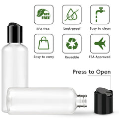 TUZAZO travel labels help you distinguish liquids at a glance.