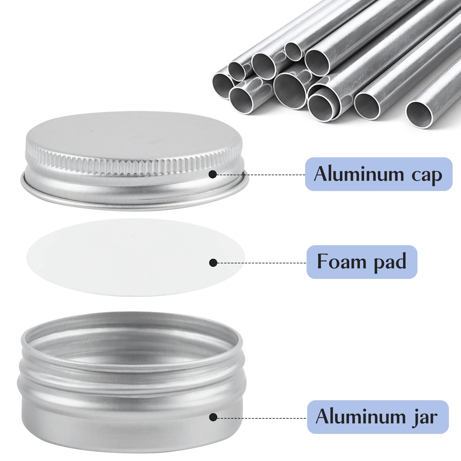 TUZAZO leakproof screw lid with foam liner keeps contents secure.