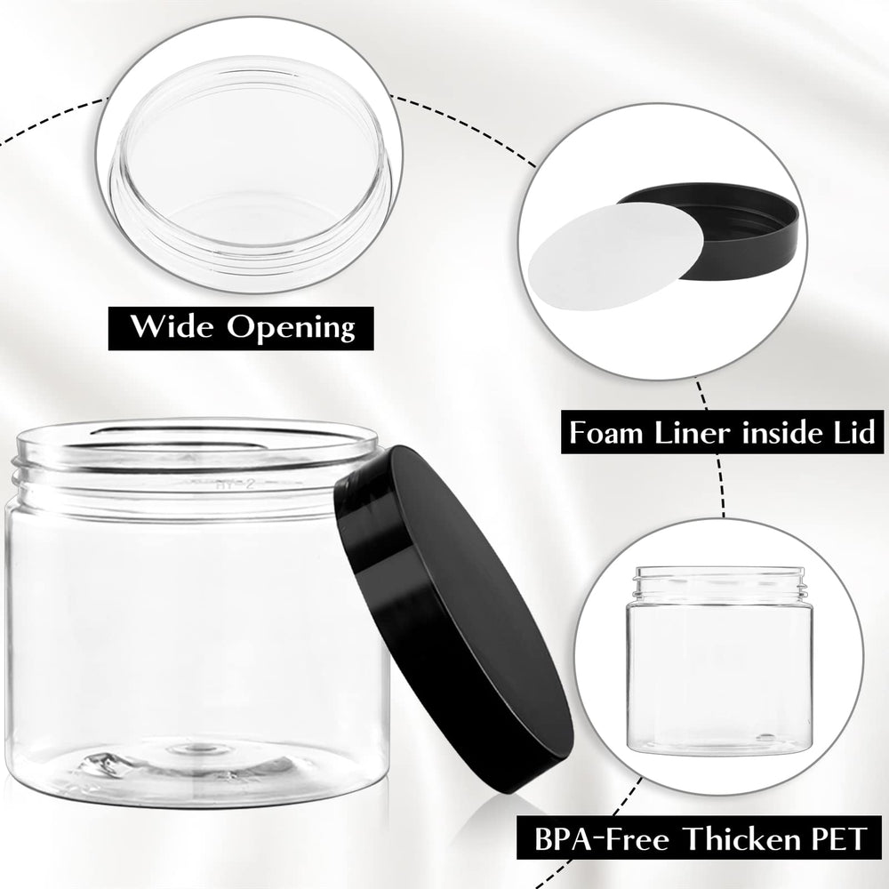 TUZAZO PET plastic jar highlights clarity and durability for cosmetics.