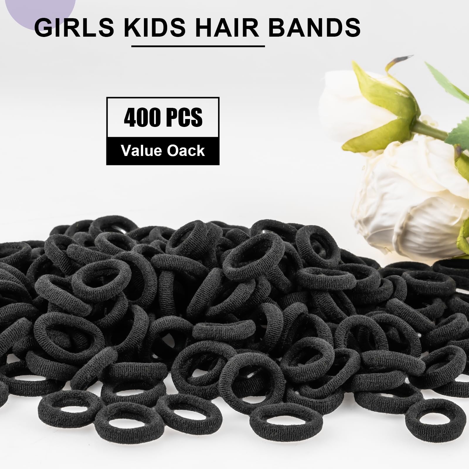 TVINLIK elastic hair ties are long-lasting for everyday ponytails