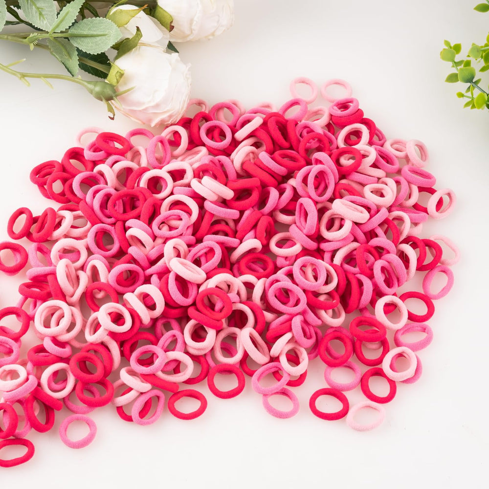 TVINLIK no-damage elastic hair ties protect delicate hair during activities.