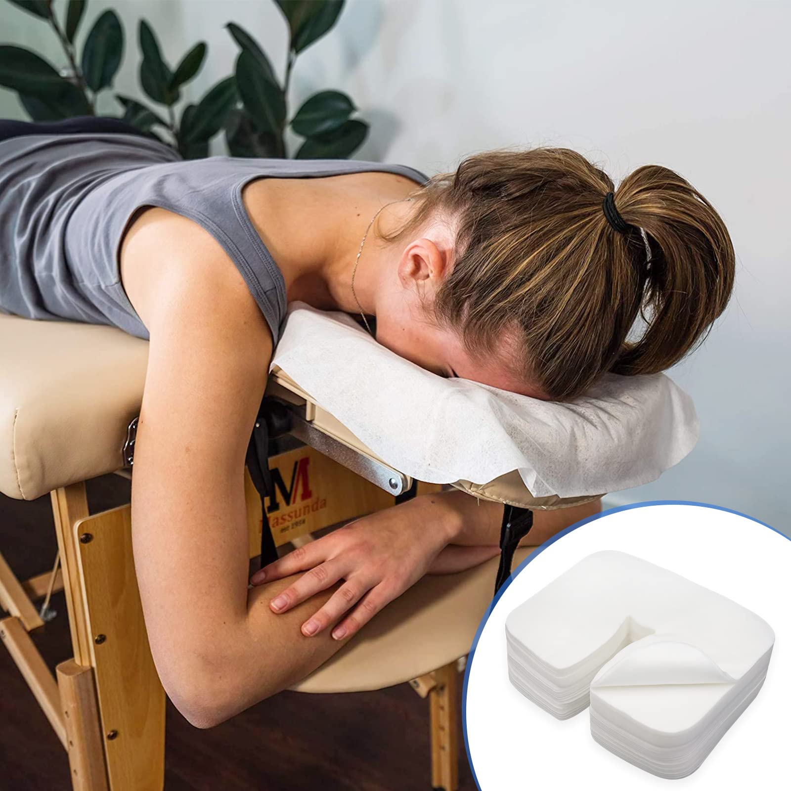 Tvvcalk easy-use disposable covers simplify setup between clients.
