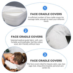 Tvvcalk medical-grade fiber headrest covers provide a protective barrier.