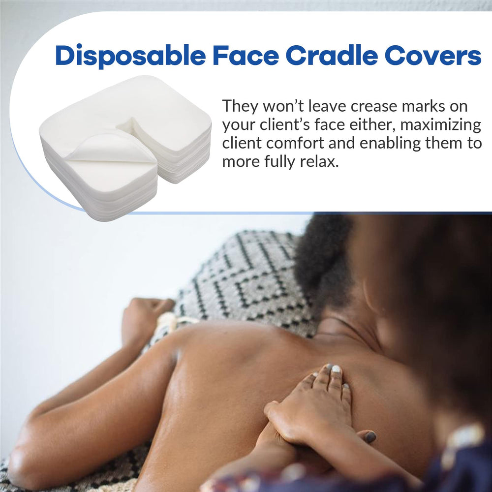 Tvvcalk universal-fit face cradle covers fit most headrests.