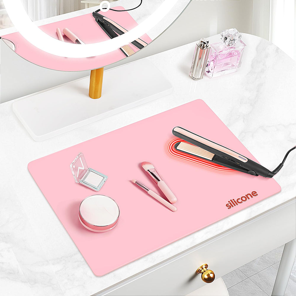 TWAKAP mat de silicona para maquillaje en vanidad, protección y superficie limpia