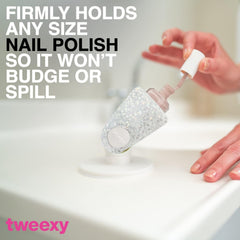 Tweexy Hinge secure-fit design fits most bottle shapes and sizes.
