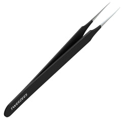Tweezees ingrown-hair tweezers with a pointed tip for precise removal.
