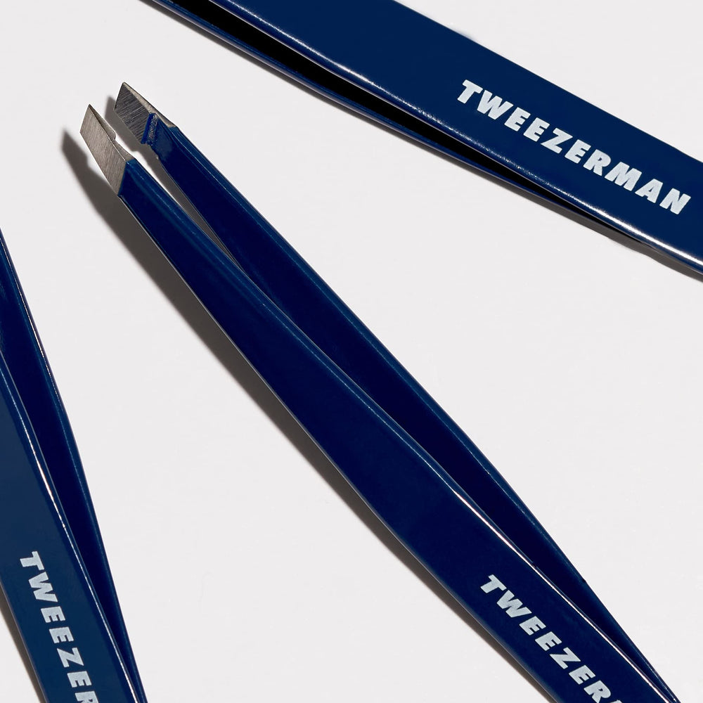 Tweezerman brow prep guide using warm cloth for smoother results