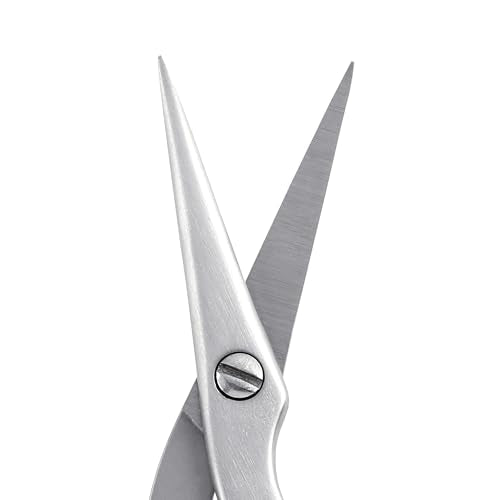 Tweezerman brow scissors with ultra-thin blades for precise trimming