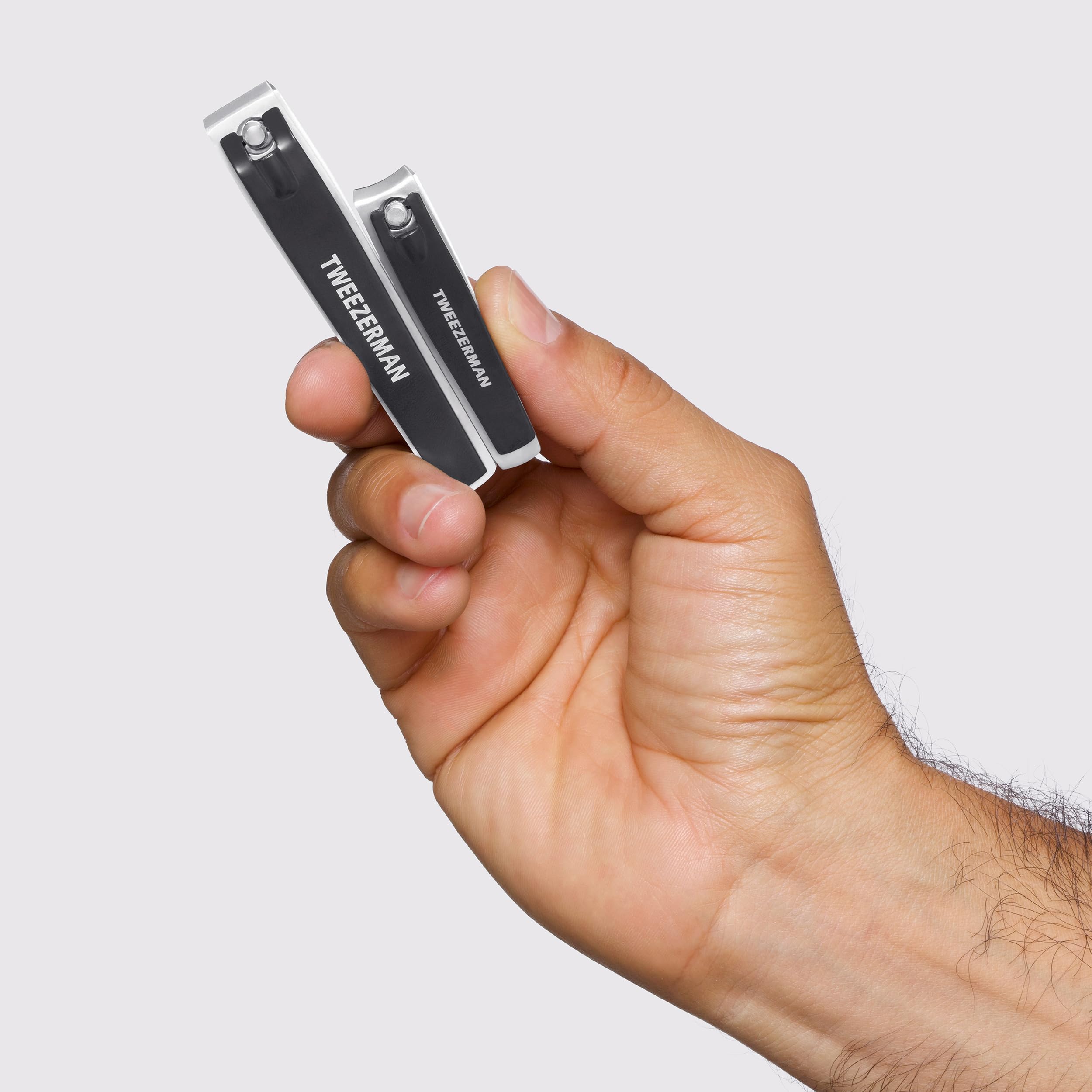 All-in-one Tweezerman nail care tool in compact packaging