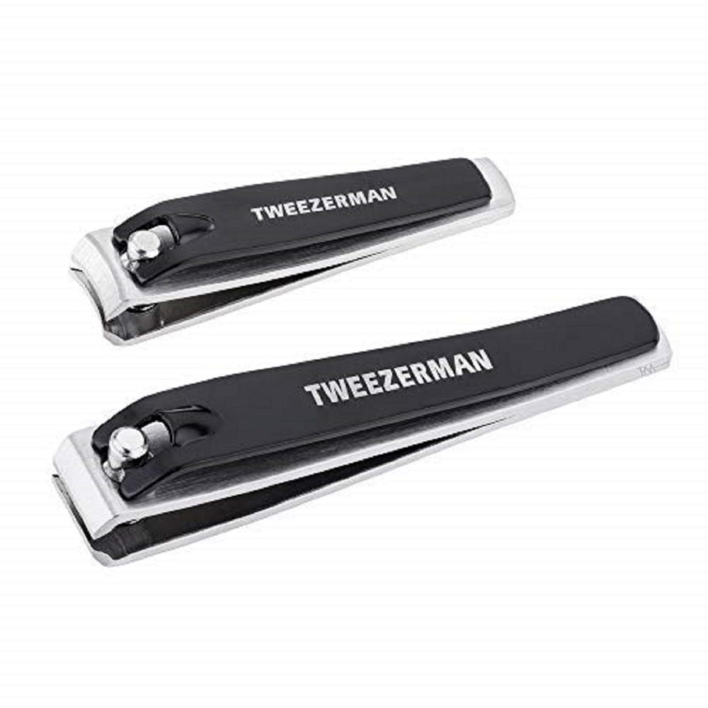 Tweezerman fingernail clipper curved blade for precise trimming