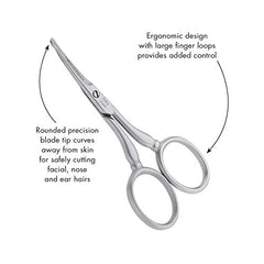 Durable stainless steel construction resists daily use and cleans easily.