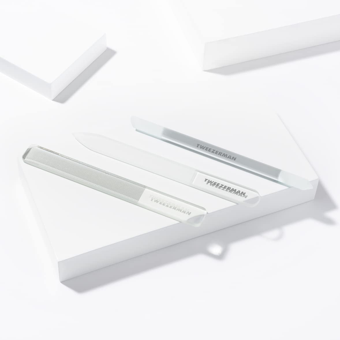 Tweezerman Glass Nailcare Set easy to clean and sustainable option