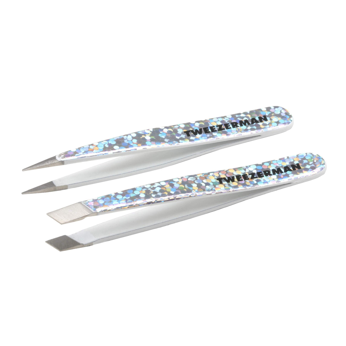 Tweezerman Hollygraphic micro mini slant tips for precise brow shaping