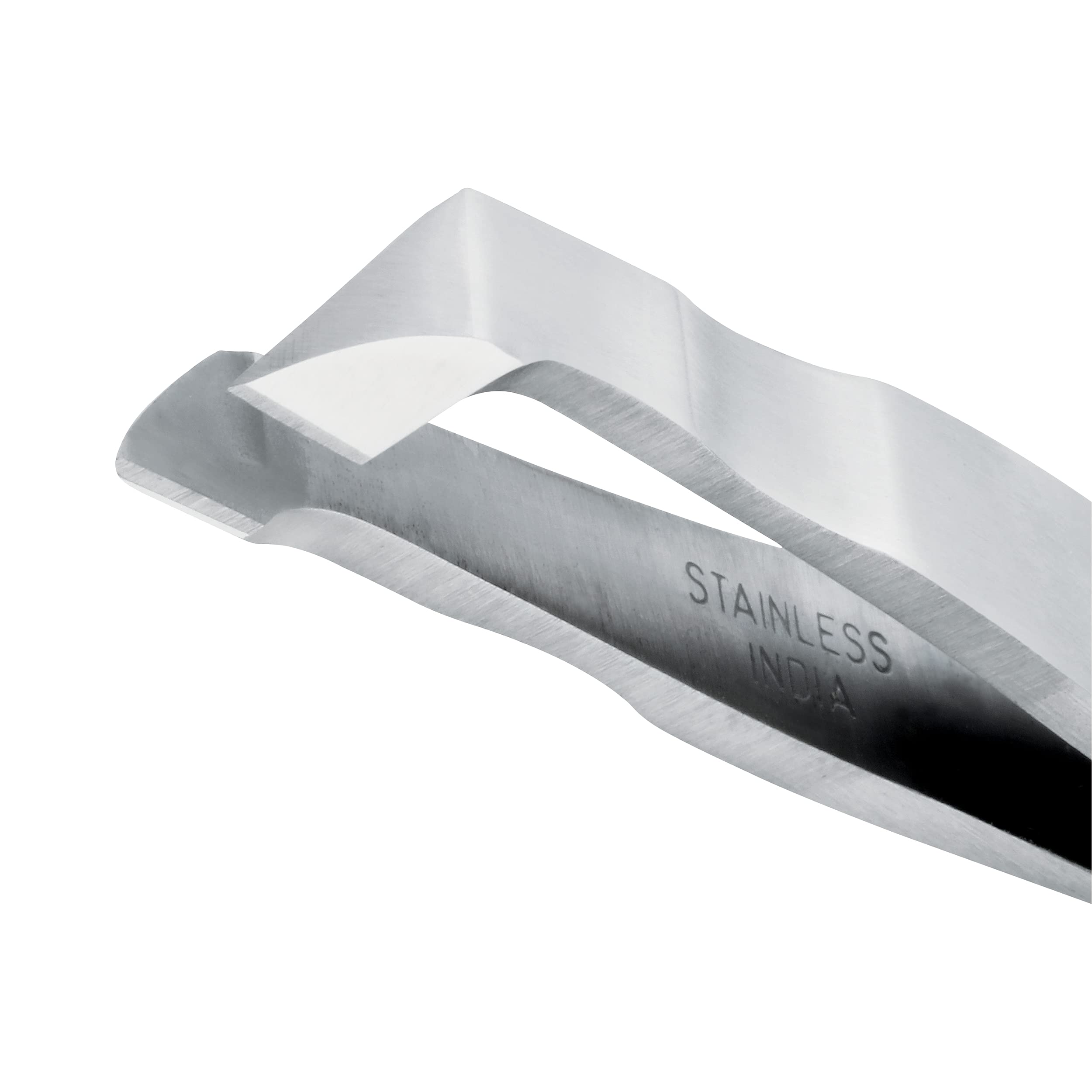 Tweezerman Mini Squeeze Cuticle Nipper durable stainless steel construction easy to clean.