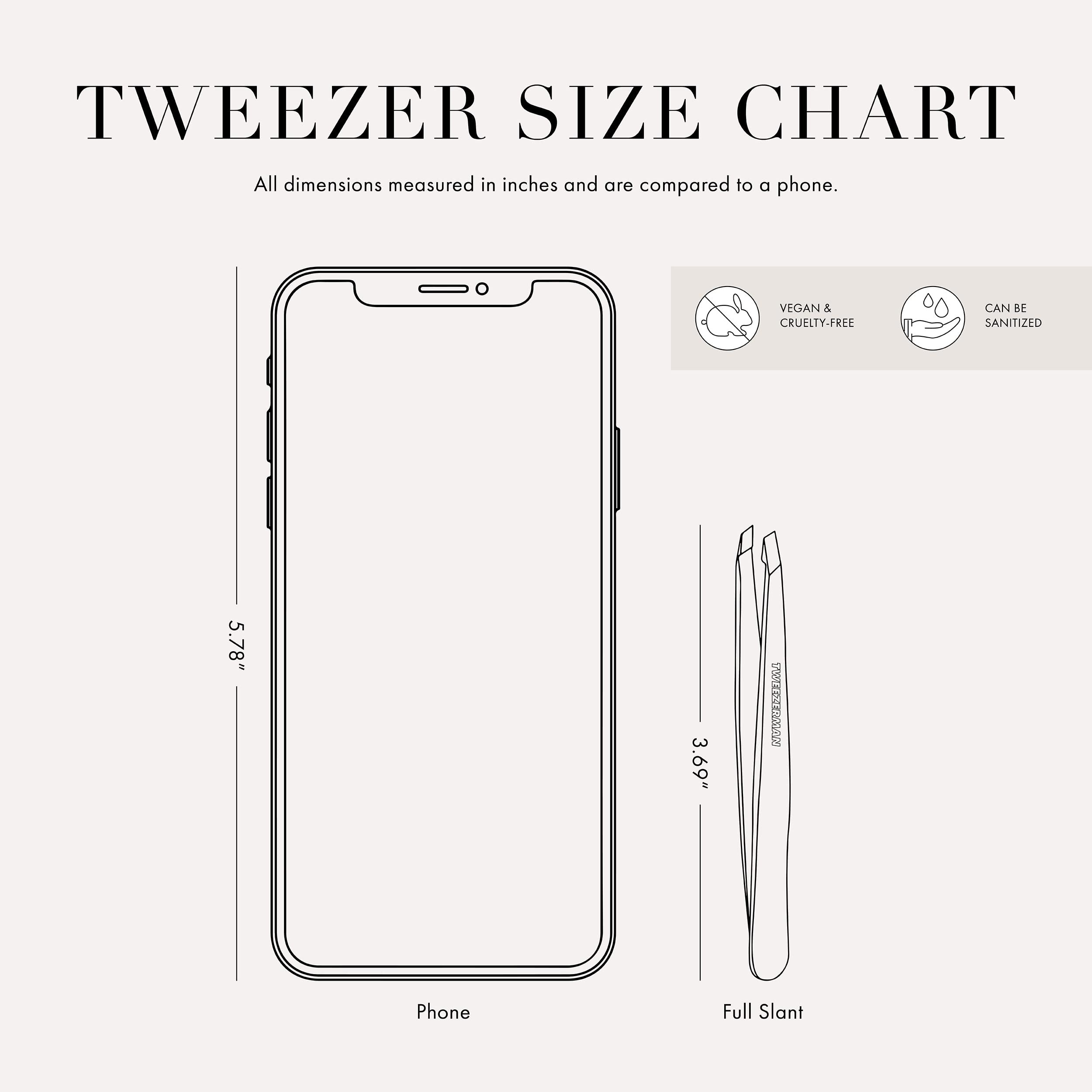 Moon Dust Tweezer aligned tips ensure smooth, comfortable grooming sessions.