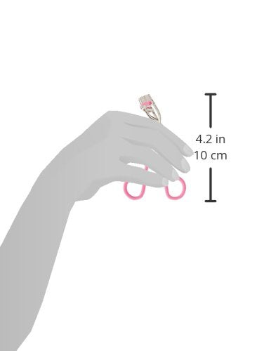 Tweezerman Neon Pink Comfort Grip Eyelash Curler ready for mascara-ready results after curling
