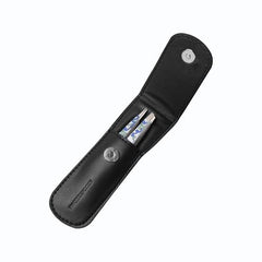 Paisley point tweezer for removing fine hairs with accuracy.