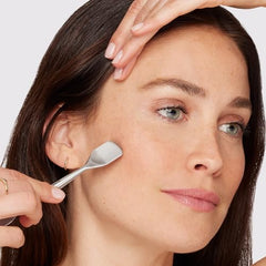 Tweezerman Pore Prep Tool used with warm steam to gently open pores.