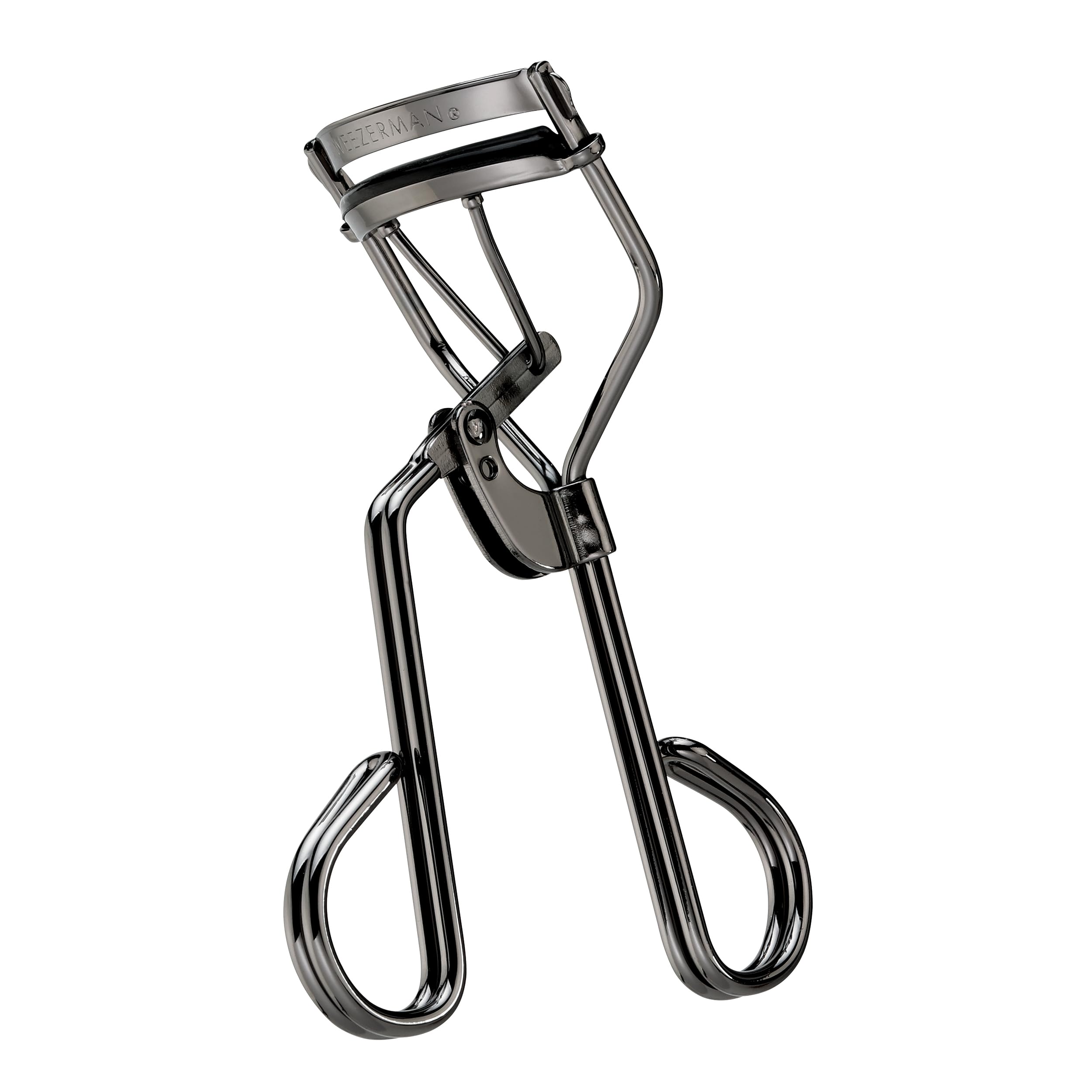 Tweezerman Pro Master Black Eyelash Curler designed for almond-shaped eyes for even curling