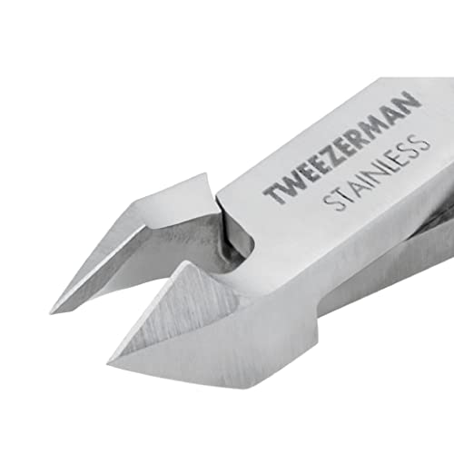 Tweezerman Rockhard nipper with double-spring handle for smooth, low-pressure trimming.