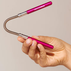 Tweezerman Smooth Finish used on the chin area for quick at-home removal.