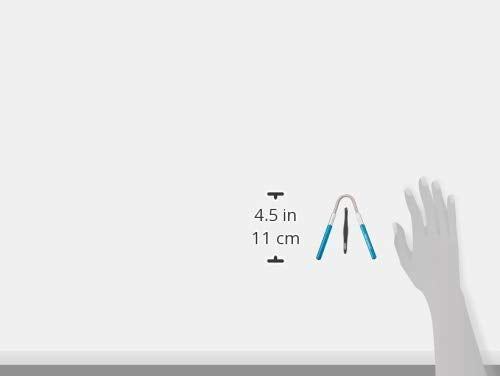 Rotation action demonstrated on Tweezerman Smooth Finish to lift hair from the root.