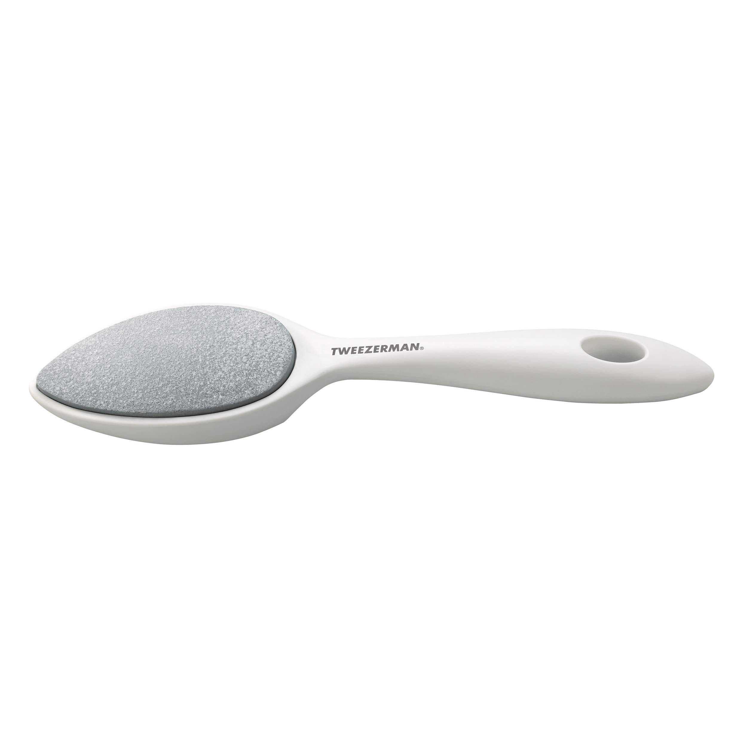 Tweezerman Sole Smoother with ergonomic handle for comfortable use.