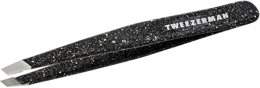 Tweezerman Special Edition Slant Tweezer close-up showing 25-degree precision tip