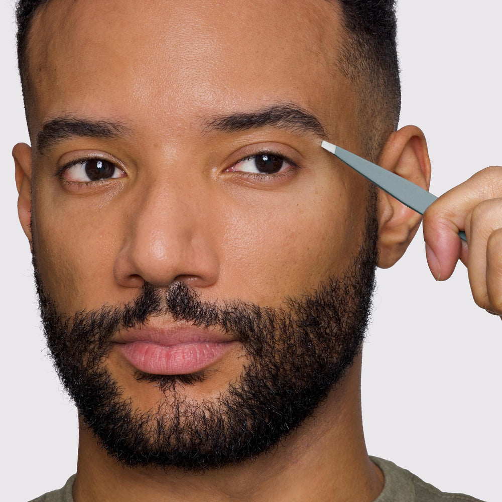 Tweezerman stainless steel body demonstrates durability and smooth gripping for everyday grooming