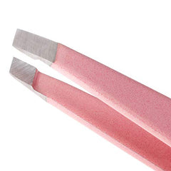 Tweezerman Tea Rose Petite Tweezer case keeps tools clean and protected.