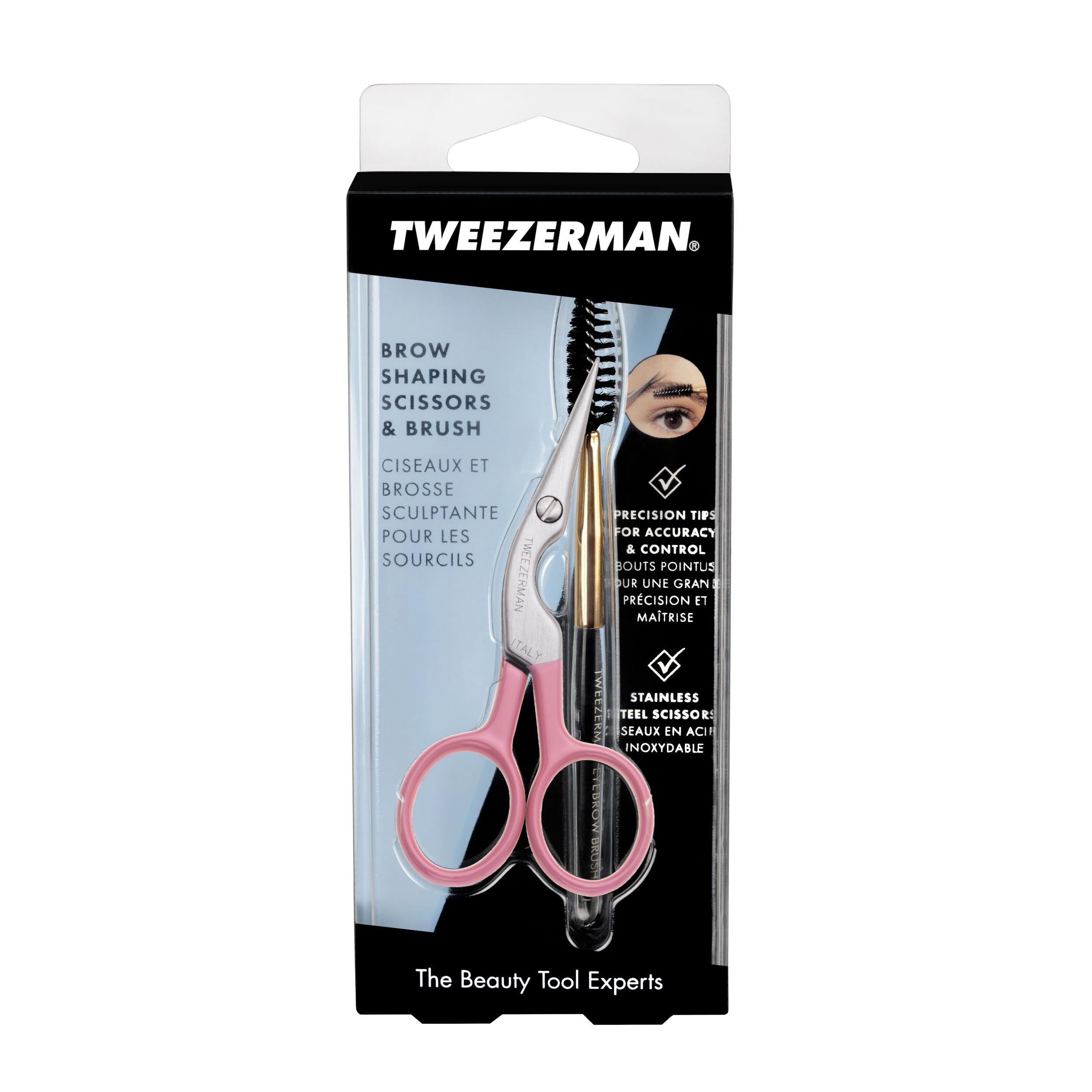Tweezerman Tea Rose stainless steel tool is durable and easy to clean