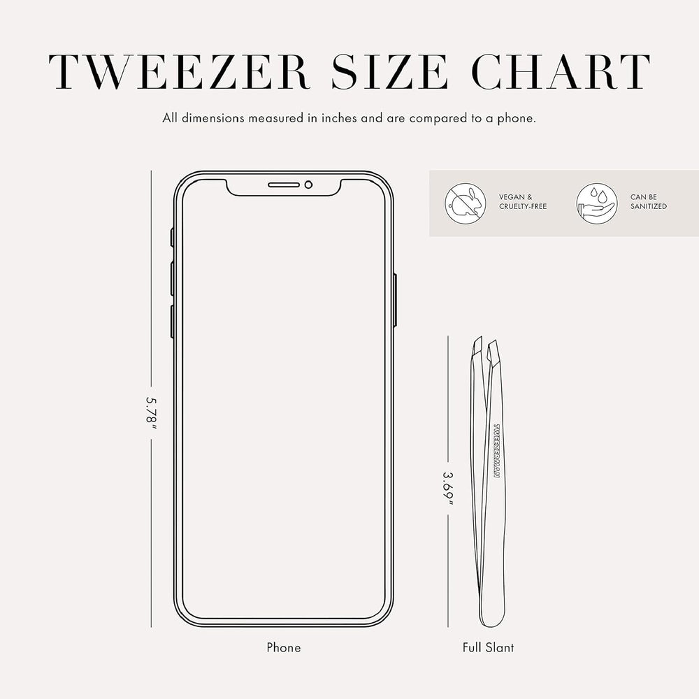 Tweezerman care tips wipe after use to maintain precision