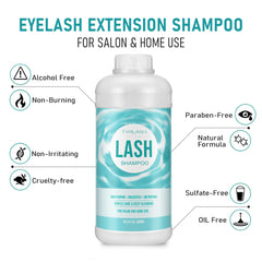 TWILASH BY DLY delicate eyelash cleanser packaging communicates safe extension care.