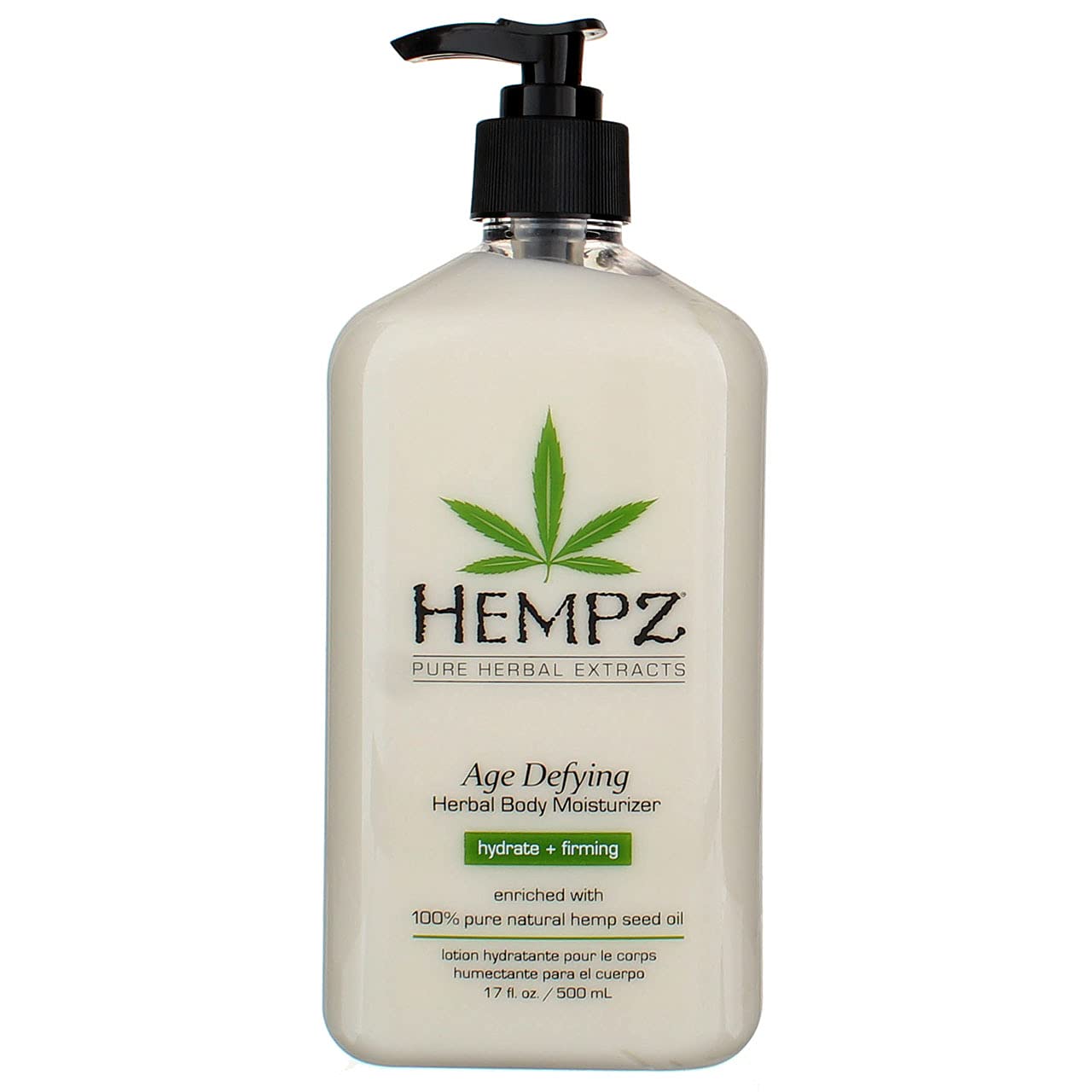 Two-pack Hempz Body Moisturizer displayed for convenient skincare savings.