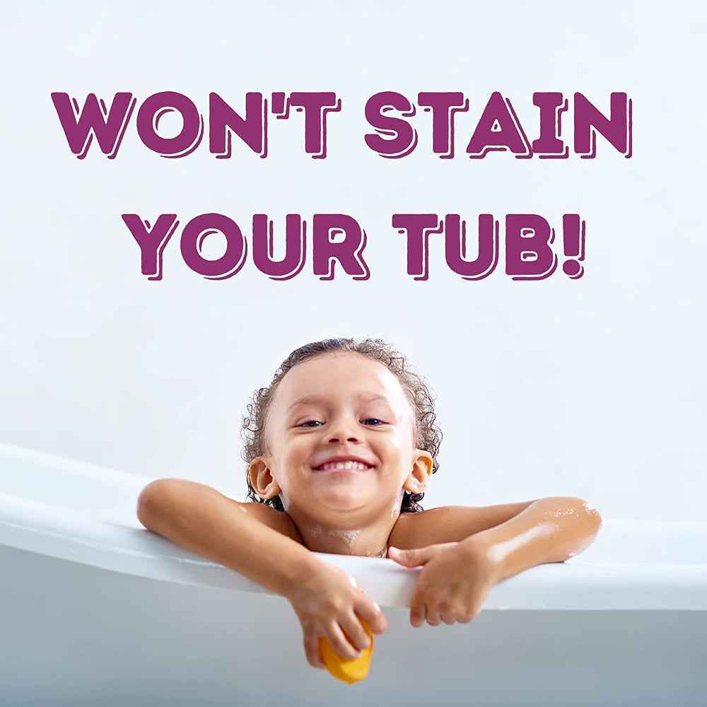 Two Sisters bubbles last 5 to 8 minutes for extended bath fun.